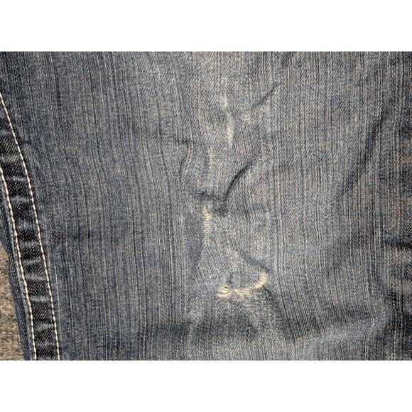 Ariat FR Jeans Mens Size 34x30 (36x29) Relaxed Bootcut Workwear Blue - Picture 8 of 10